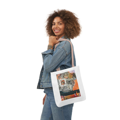 Canvas Tote Bag, 5-Color Straps